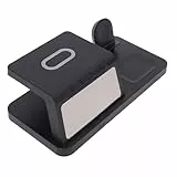 VBESTLIFE WLAN -Ladestation mit 15W Schnellem Lade- und Wecker, 3 in 1 Ladegerät für Telefonische Watch -Ohrhörer, Qi Zertifiziert für OS X Android