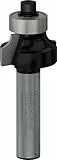 Bosch Accessories Professional Abrundfräser Standard for Wood (für Holz, Radius 4 mm, Arbeitslänge 12,7 mm, Zubehör Handfräse)
