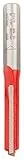 Bosch Professional Nutfräser (für Holz, Schaft 8mm, Ø8mm, Arbeitslänge 31,8mm, Gesamtlänge 70mm), Mehrfarbig, 1/2 Inch, 2608629359