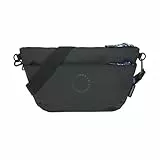 LÄSSIG Baby Kinderwagenorganizer Umhängetasche Kinderwagentasche inkl. Kinderwagenbefestigung/Buggy Bum Bag black