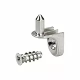 Hettich Bodenträger 5mm vernickelt sekura7 16 Stück