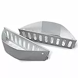 Weber Holzkohlek?rbe Char-Basket, 2er Set, fr direkte und indirekte Hitze, fr Holzkohlengrills von 47, 57 und 67cm, 7403, 8 cm x 9 cm x 36 cm, Edelstahl