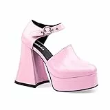 LAMODA Damen One in A Million Court Shoe, Pink Patent, 40 EU