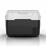 RGBer® TG-Serie| Auto Kühlbox, Kompressor Kühlbox 40 Liter, 2in1 Doppelzone Kühl- & Gefrierfach, 12/24 V 230V Kühlung bis -20 °C für Auto, LKW, Camping.