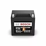 Bosch FA106 - AGM-Motorradbatterie - 12V 200A 12Ah - Geeignet für Motorräder, Motorräder, Enduros, Roller, Quads, Jetskis - Kompatibel M6018, BTX14-BS, BTX14
