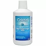 CRISTAL Pool Wintermittel 1 Liter – Hochwirksames Überwinterungsmittel für 20 m³ – Einfache Winterpflege ohne Ablassen Algen- und Kalkschutz