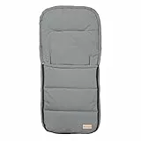 Altabebe (AL2200-10) Übergangsfußsack, Sommerfußsack, für alle gängigen Kinderwagen Buggys und Jogger, Farbe: hellgrau