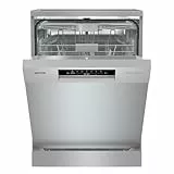 Gorenje GS643C90X Geschirrspüler/Freistehend/60 breite/16 Maßgedecke/6 Programme/TotalDry/FlexUse/Ecoprogramm/Automatikprogramm/Intensivprogramm/Kristallglas/EEK: C/Maße(HxBxT): 84,5 x 59,9 x 59,7 cm