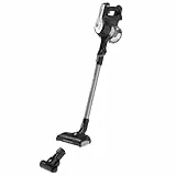 Hoover H-Free 100 Pets Akku-Staubsauger, 2-in-1, Mini-Turbodüse für Tierhaare, bis zu 40 Min. Laufzeit, motorisierte LED-Bodendüse, beutellos, kabellos, Modell: HF122BPT, Grau/Titan