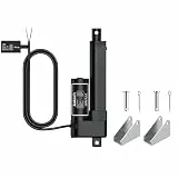 Justech 12V Lineartechnik-Aktuatoren 2000N/450LBS Lineartechnik 100mm/4in Linearantrieb 8mm/s Heavy Duty Linearmotor Electric Motor Putter für Auto RV Elektrischer Türöffner Fensteröffner