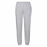 Fruit of the Loom Jogginghose Elast Bund S M L XL XXL XL,hellgrau XL,Hellgrau
