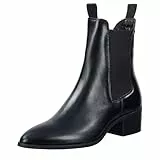 GANT Damen Broomly Chelsea-Stiefel, Schwarz, 39 EU