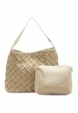 FELIPA Damen Schultertaschen Khaki Onesize