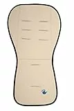Altabebe (AL3006M-03) Sitzauflage Buggy Einlage Kinderwagen Zubehör - Sitzunterlage - Atmungsaktiv - Baby Sitzauflagen und Unterlage 75x35 cm - Farbe: beige