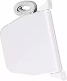 Schellenberg 50503 Rolladen Gurtwickler Aufputz inkl. Rolladengurt 14 mm x 5m, System Mini, 180° schwenkbar, Lochabstand 14,5 cm Aufschraubwickler nicht zu öffnen, Weiß