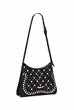Desigual Umhängetasche Schultertasche Yankee Manaos Crossbody Bag Black schwarz