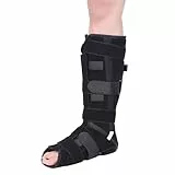 LIOOBO Sprunggelenkbandage Knöchelbandage Gipsschuh Orthopädischer Medizinischer Wanderschuh Fußgelenkstütze Fußschiene Fuß für Schmerzlinderung