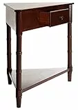 Safavieh American Homes Collection Gomez Dark Cherry Corner Table