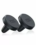 YOSH Magnetische Handyhalterung Auto für Lüftung, Ultra-kompakt Handyhalter Auto mit Starke Magnet, Universal KFZ Smartphone Halterung Kompatibel mit iPhone, Samsung Galaxy, Pixel (2 Stücke)