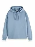 Scotch & Soda Herren 3 Crosses Hooded Sweatshirt Kapuzenpullover, Faded Denim, XL EU