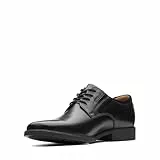 Clarks Herren Tilden Plain Derby Schwarz, EU 46 (UK 11)