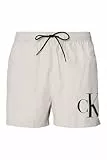 Calvin Klein Badeanzug Silber KM0KM00967 Silber M