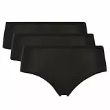 Chantelle Damen Softstretch Uw Ens. Bas Shorty Pack X3 Panties, Schwarz, Einheitsgröße EU