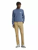 Dockers Herren Alpha Original Slim Hose, New British Khaki, 32W / 32L