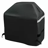 GFTIME 100 x 119 x 64 cm Premium Grillabdeckung, Universal Grillabdeckung für die meisten Grillmarken, für Weber Q320, BURNHARD, Rösle Videro, Activa gasgrill, Tepro Toronto (Nicht für XXL)