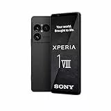 Sony Xperia 1 VIII - 6,5' 19,5:9 FHD+ HDR OLED 120Hz, Dreifach-Kamera mit neuem Teleobjektiv, Xperia AI, Akku für 2 Tage, 3,5mm Audio, Dual SIM, Graphit-Schwarz