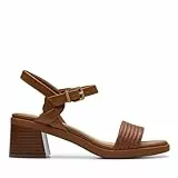 Clarks Emmalae Iris Womens Black Leather, 3.5