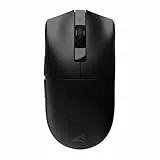 Sharkoon FIREGLIDER One Gaming-Maus, Kabelgebunden und Kabellos, Dual-Mode
