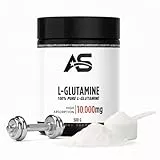 American Supps® PREMIUM Glutamin Pulver [500g] - 100% Rein & ohne Zusatzstoffe - Geschmacksneutral - 50-Tage-Vorrat