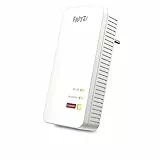 FRITZ!Powerline 1240 AX Single Adapter (Gigabit-Powerline mit Wi-Fi 6, WLAN-Access Point, ideal für Media-Streaming, HD-Videos, Internet-TV, 1.200 MBit/s, deutschsprachige Version)
