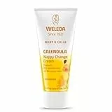 WELEDA Bio Baby Calendula Wundschutzcreme 75ml - Naturkosmetik Wundsalbe / Babycreme für den Schutz empfindlicher Baby Haut im Windelbereich. Hilft bei Rötungen, gereizter Haut und Wundsein