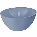 Rotho Caruba große Schüssel 8l, Kunststoff (PP) BPA-frei, blau, 8l (34.0 x 34.0 x 15.0 cm)