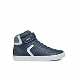 Geox Jungen J Gisli Boy Sneaker, Blau, 30 EU
