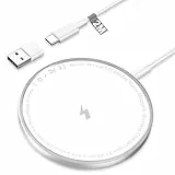 15W Mag-Safe Ladegerät, 2M Induktive Ladestation für iPhone 17/16/15 Pro Max/15 Plus/15 Pro/14/13/12/11, Wireless Charger iPhone induktives ladegerät Kabelloses Ladegerät Apple Ladestation Mag-Safe