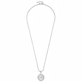 Leonardo Jewels Damen Kette mit Anhänger Caro Edelstahl Glas mehrfarbig 85 cm 016180