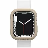 OtterBox All Day Bumper für Apple Watch Series 9/8/7 - 45mm, stoßfeste, sturzsichere, schlanke Schutzhülle für Apple Watch, schützt den Display und die Kanten, Beige