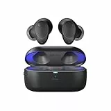 LG TONE Free T90S In-Ear Bluetooth Kopfhörer mit Dolby Atmos-Sound, MERIDIAN-Technologie, ANC (Active Noise Cancellation), UVnano & IPX4-Spritzwasserschutz - Schwarz