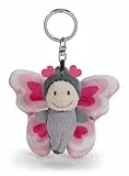 NICI Schlüsselanhänger Love Schmetterling 6cm - pink - Treuer-Plüschbegleiter für Rucksack oder Tasche, Schlüsselhalter für klein und Groß | 62624