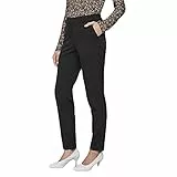 VERO MODA Damen VMMAYA MR Loose SOLID Pant NOOS 10225280, Black, L/34