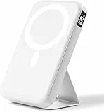Gxorul Power Bank,Kompatibel mit Magsafe PowerBank 12000,PD 22.5W Schnellladung Kabellose Powerbank mit USB-C-Eingänge＆Ausgang und LED-Display für iPhone 16/15/14/13/12/Pro/Pro Max