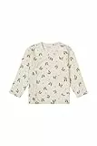 Noppies Baby Unisex Baby U Tee Overlap ls Nicosia AOP T-Shirt, RAS1202 Oatmeal-P611, 62