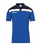 uhlsport Herren Offense 23 Polo Shirt Poloshirt, azurblau/Marine/Weiß, XXL