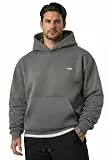 SMILODOX Dawson Hoodie Herren - Oversize Kapuzen Pullover - Langarm Hoody Sweatshirt, Optimal für Sport, Streetstyle und Alltag, Bequem und Vielseitig Kombinierbar