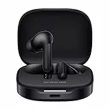 Xiaomi Redmi Buds 6 – Kabellose Bluetooth-In-Ear-Kopfhörer, Dual-Treiber, immersiver Sound, 49 dB aktive Geräuschunterdrückung, bis zu 10h+42h Akkulaufzeit, IP54, Schwarz