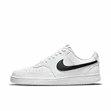Nike Damen Court Vision Lo Nn Gymnastikschuh, White/Black-White, 40.5 EU