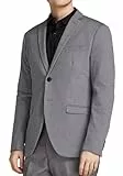 JACK & JONES Herren JPRFRANCO Blazer NOOS Anzugjacke 12199891,Light Grey Melange,56